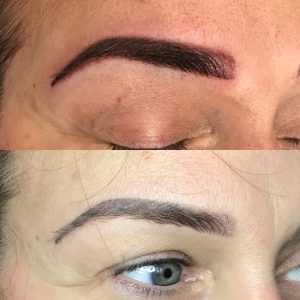Hayley Ayres- permanent makeup- Eyebrows procedure
